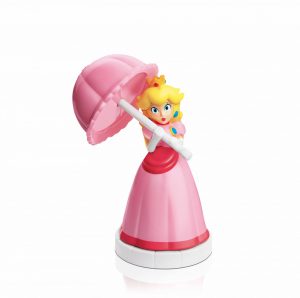 A princesa Peach Toadstool reina o Reino do Cogumelo, com vários serventes Toads. Suposta namorada de Mario.