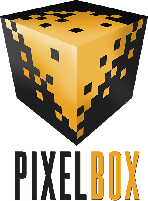 Pixel Box CG Logo